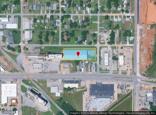 119 W Main St, Yukon, OK Parcel Map