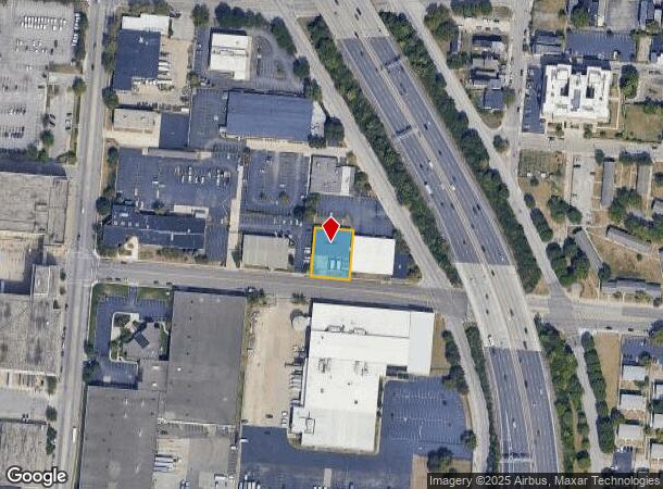  1036 W Liberty St, Cincinnati, OH Parcel Map