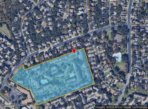 8519 Cahill Dr, Austin, TX Parcel Map