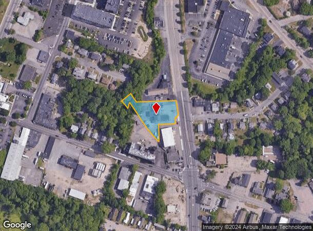  424 E Washington St, North Attleboro, MA Parcel Map