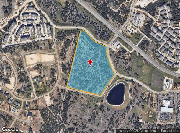  Cross Peak Dr, Austin, TX Parcel Map