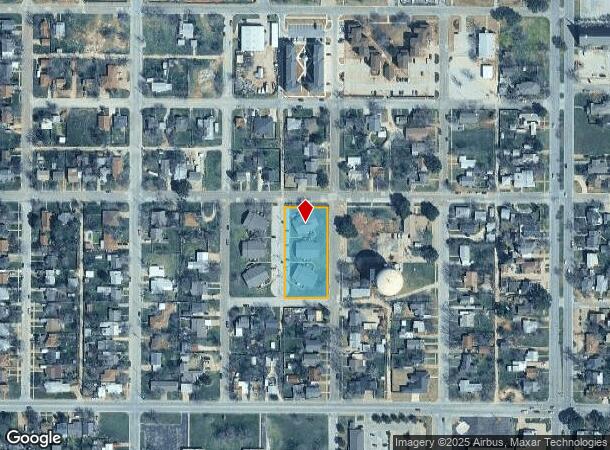  1902 Santos St, Abilene, TX Parcel Map
