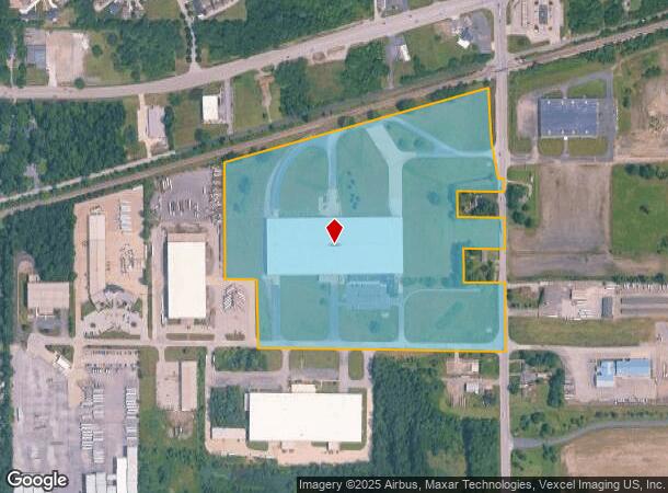 307 Tech Dr, Chesterton, IN Parcel Map