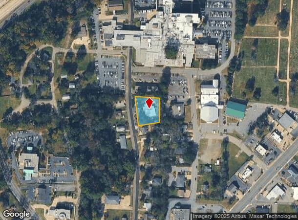 825 N Main St, Benton, AR Parcel Map
