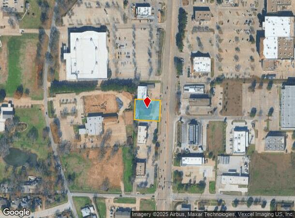 5504 S Cooper St, Arlington, TX Parcel Map
