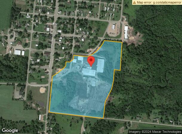  610 Railroad Ave, Mattoon, WI Parcel Map