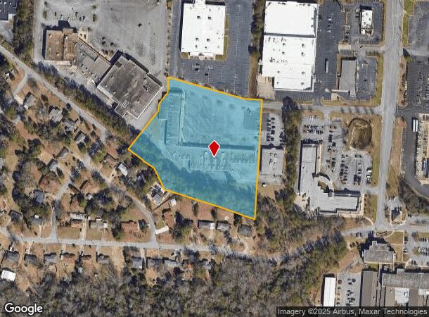 3640 Macon Tech Dr, Macon, GA Parcel Map
