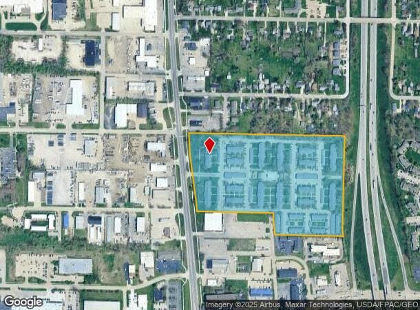  2901 6Th St Sw, Cedar Rapids, IA Parcel Map