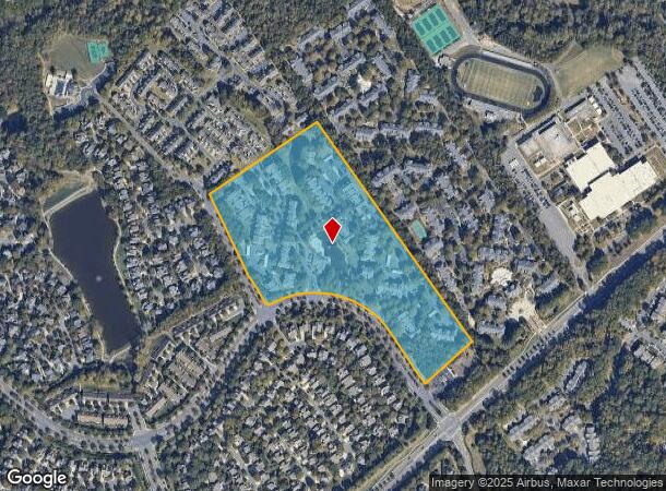  8300 Fox Chapel Ln, Charlotte, NC Parcel Map