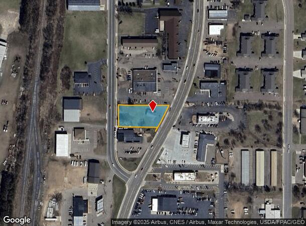 1822 S Main St, Rice Lake, WI Parcel Map