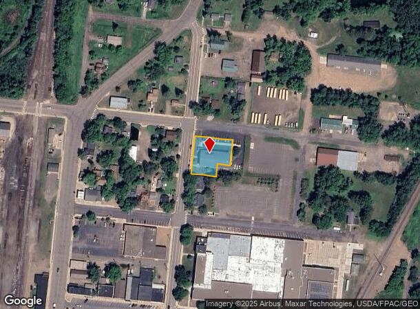  206 Lawler Ave N, Hinckley, MN Parcel Map