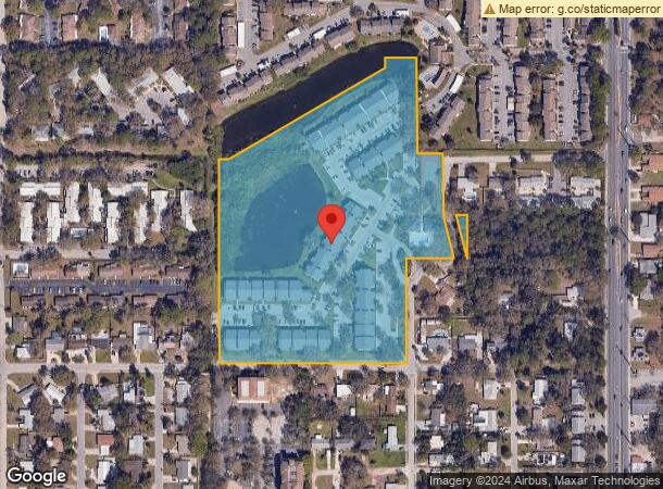  419 N Briggs Ave, Sarasota, FL Parcel Map