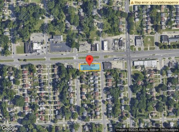  20121 W Mcnichols Rd, Detroit, MI Parcel Map