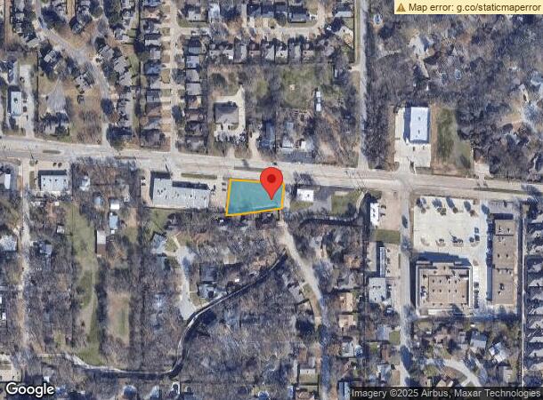  5200 W Arkansas Ln, Arlington, TX Parcel Map