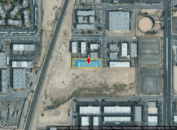  5035 Schuster St, Las Vegas, NV Parcel Map