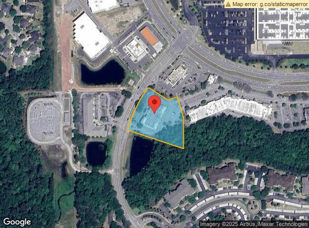  7741 Point Meadows Dr, Jacksonville, FL Parcel Map