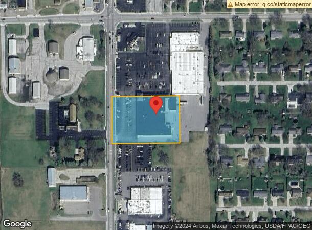  810-844 N Shoop Ave, Wauseon, OH Parcel Map