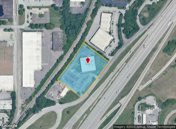  8550 Marshall Dr, Overland Park, KS Parcel Map