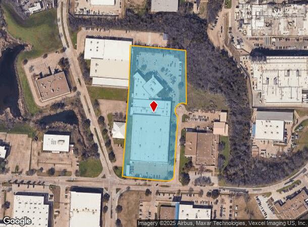  2121 Panoramic Cir, Dallas, TX Parcel Map