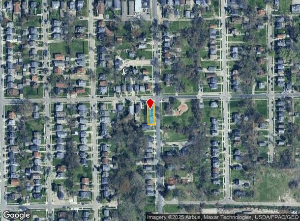 1701 Grand Ave, Toledo, OH Parcel Map