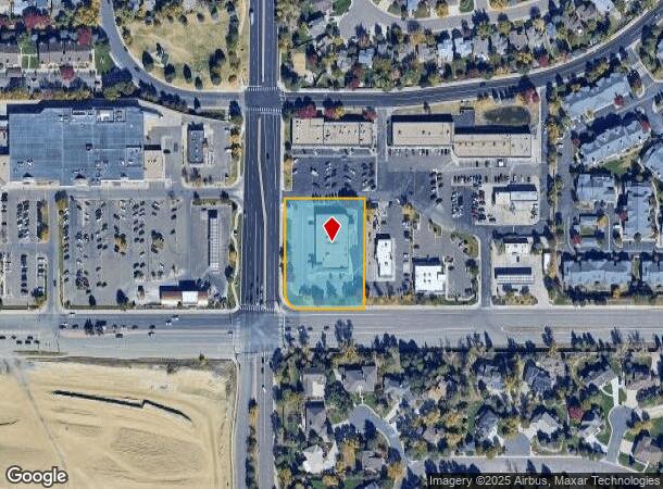 7496 S Simms St, Littleton, CO Parcel Map