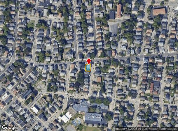 212 Amherst St, Providence, RI Parcel Map