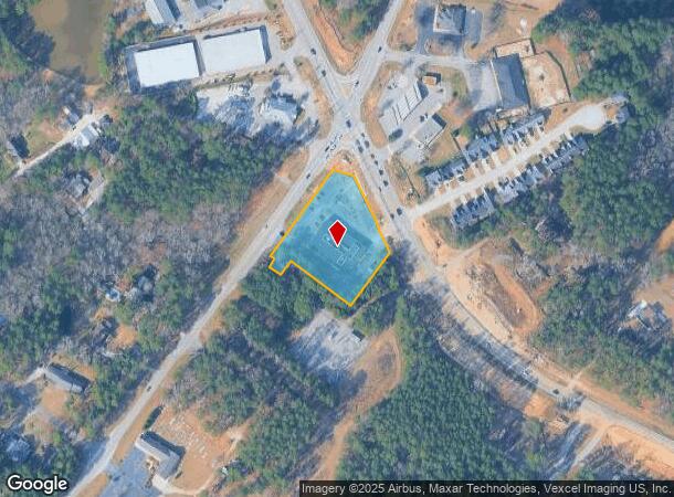 1044 Furys Ferry Rd, Evans, GA Parcel Map