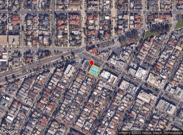 4604 E 2Nd St, Long Beach, CA Parcel Map