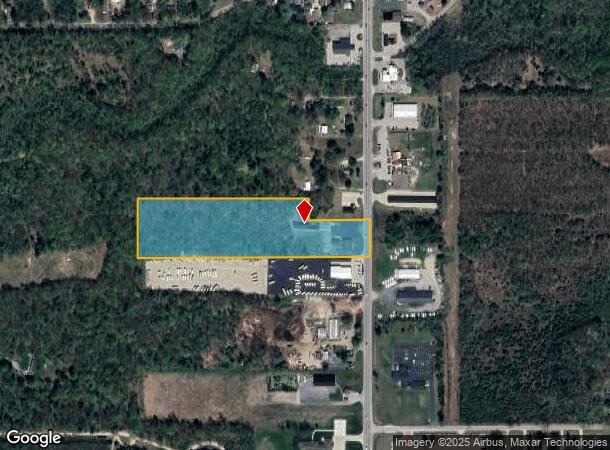  8639 S Mason Dr, Newaygo, MI Parcel Map