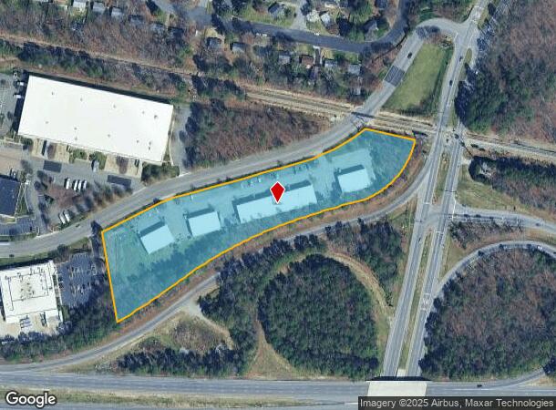  541 Eastpark Ct, Sandston, VA Parcel Map