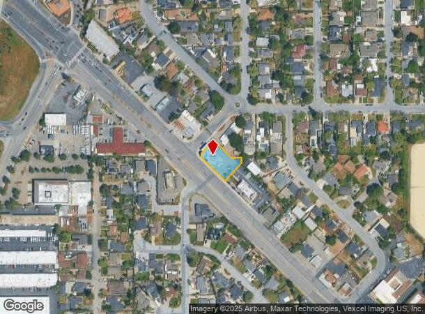 1402 Camden Ave, Campbell, CA Parcel Map