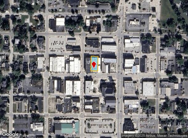 123 W Market St, Bluffton, IN Parcel Map