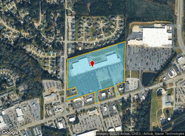 1235 N Brightleaf Blvd, Smithfield, NC Parcel Map