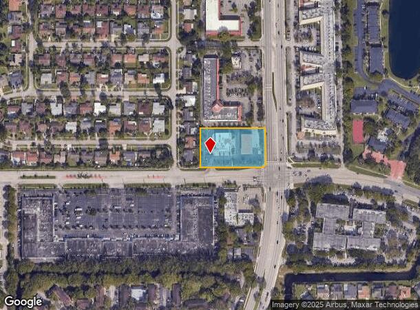 4401 N University Dr, Lauderhill, FL Parcel Map