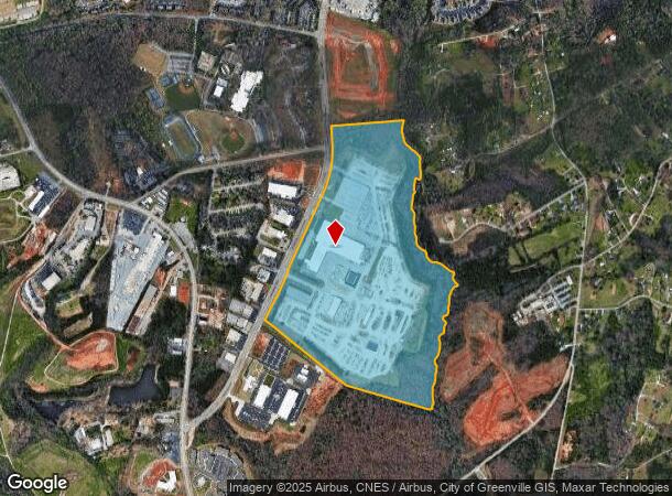  425 Fairforest Way, Greenville, SC Parcel Map