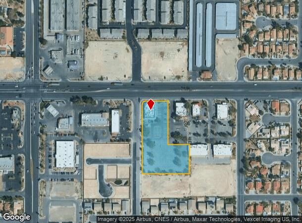 2625 W Craig Rd, North Las Vegas, NV Parcel Map
