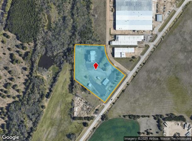  1801 N Lancaster Hutchins Rd, Lancaster, TX Parcel Map