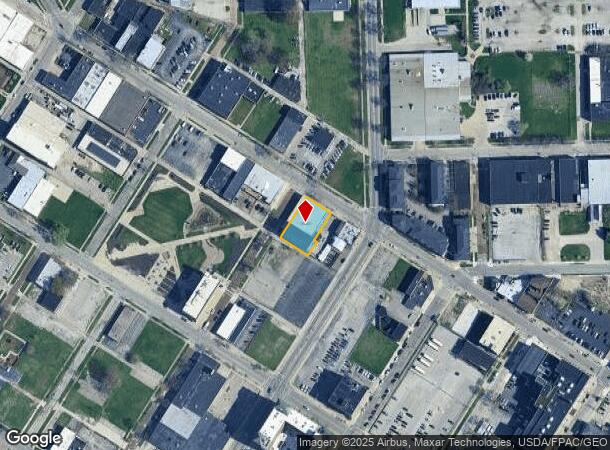 1713 Adams St, Toledo, OH Parcel Map