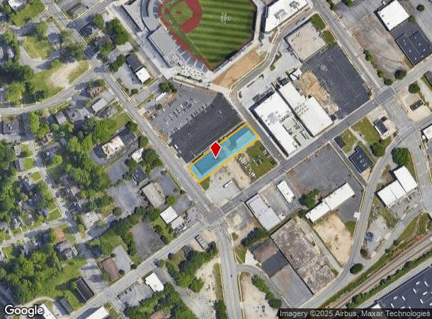  208 Lindsay St, High Point, NC Parcel Map