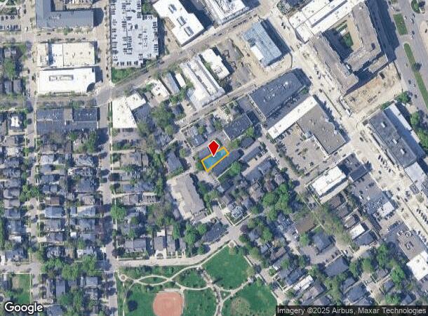 635 Purdy St, Birmingham, MI Parcel Map