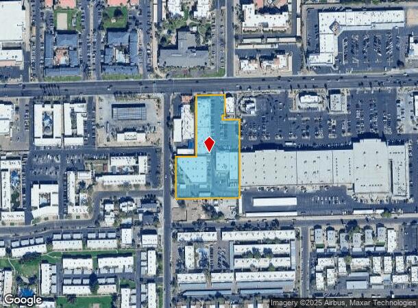 3015 E Indian School Rd, Phoenix, AZ Parcel Map