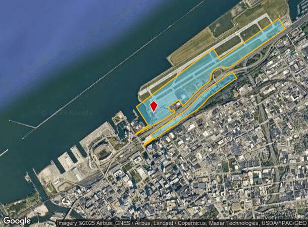 1501 N Marginal Rd, Cleveland, OH Parcel Map