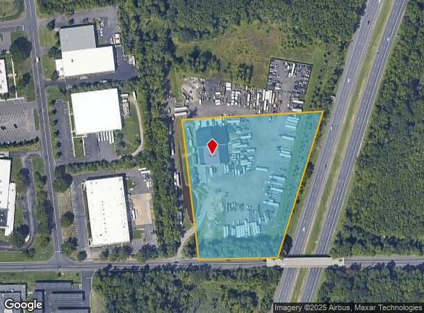 302 Elbow Ln, Burlington, NJ Parcel Map
