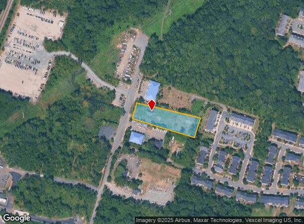 7801 Cinder Bed Rd, Lorton, VA Parcel Map