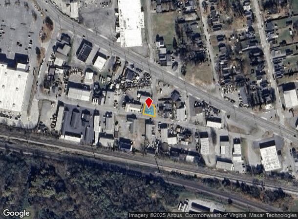 705 Roanoke St, Salem, VA Parcel Map
