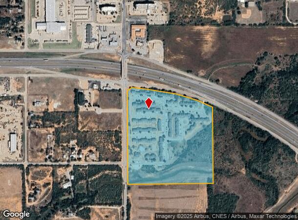  3033 W Lake Rd, Abilene, TX Parcel Map