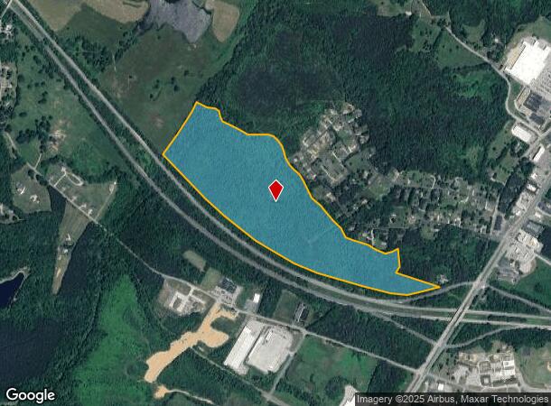 Thomas Cir, Farmville, VA Parcel Map