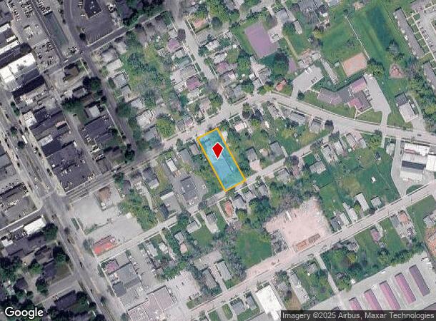 47 Saltonstall St, Canandaigua, NY Parcel Map