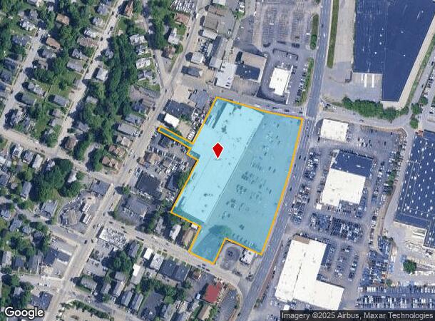 117 Gold Star Blvd, Worcester, MA Parcel Map