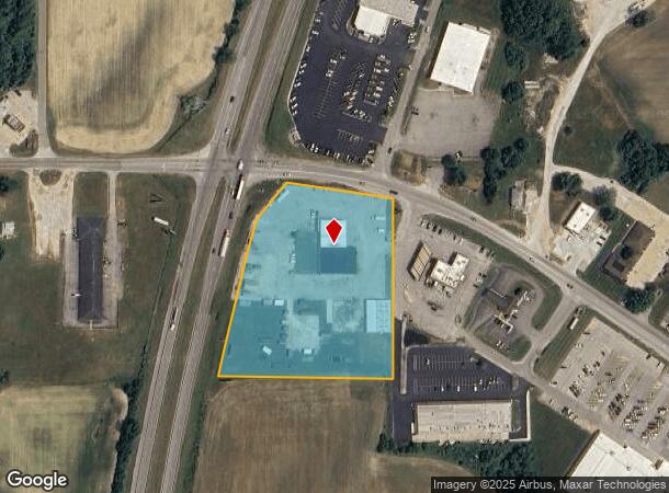 1675 E State Road 163, Clinton, IN Parcel Map